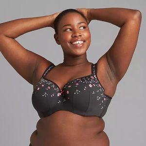 Cacique Balconette Floral Bra 40F